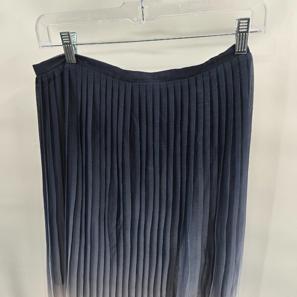 Cynthia Rowley Navy and Peach Maxi Skirt - Picture 2 of 9